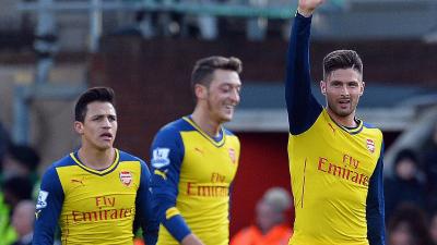 Ozil giroud sanchez la force offensive d arsenal