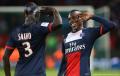 Sakho, ici avec son partenaire Blaise Matuidi, souhaite quitter le club de la capitale.